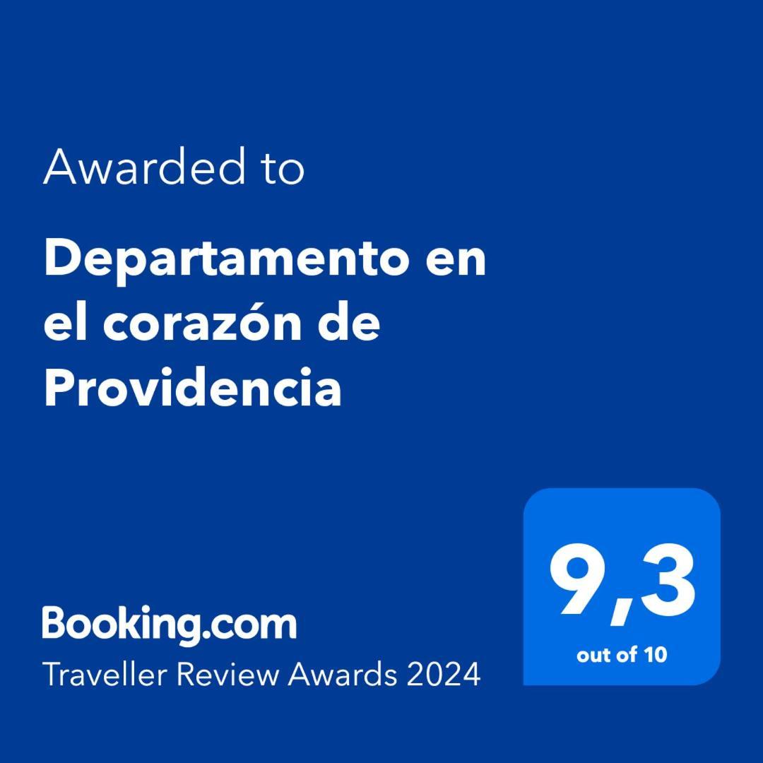 Departamento En El Corazon De Providencia Daire Santiago Dış mekan fotoğraf